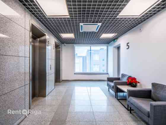 Furnished open-plan office in a newly built office building in the Quiet Centre.  The space features Rīga