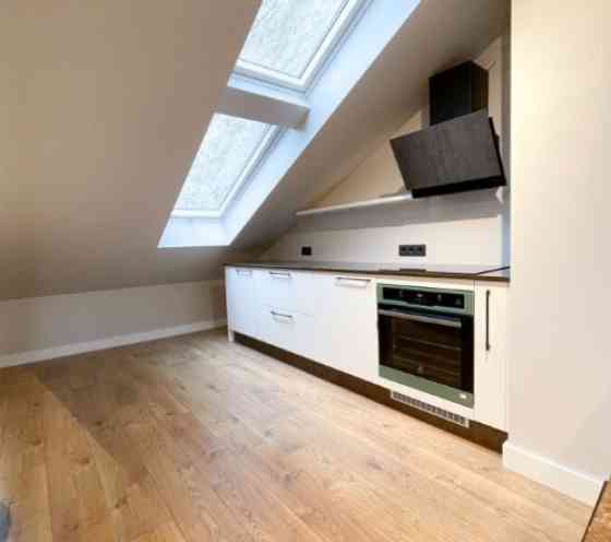 Furnished two-room apartment in a new project on Cēsu street.  The apartment is located on the 4th f Rīga