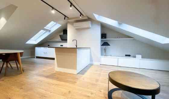 Furnished two-room apartment in a new project on Cēsu street.  The apartment is located on the 4th f Rīga