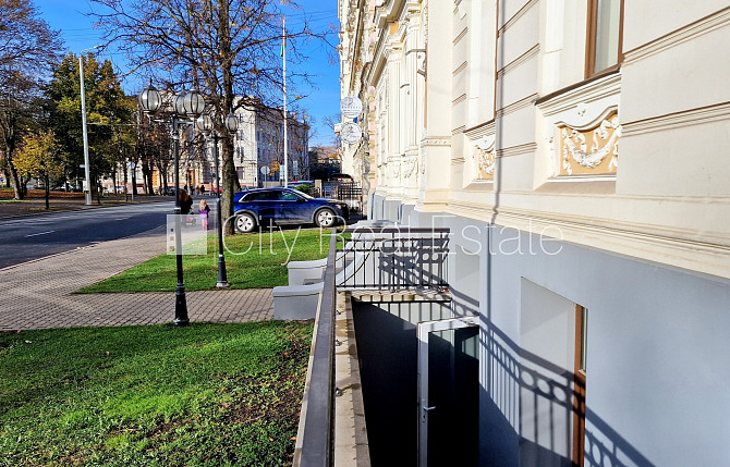 Zeme īpašumā, fasādes māja, renovēta māja, labiekārtota apzaļumota teritorija, teritorijas Rīga - foto 19