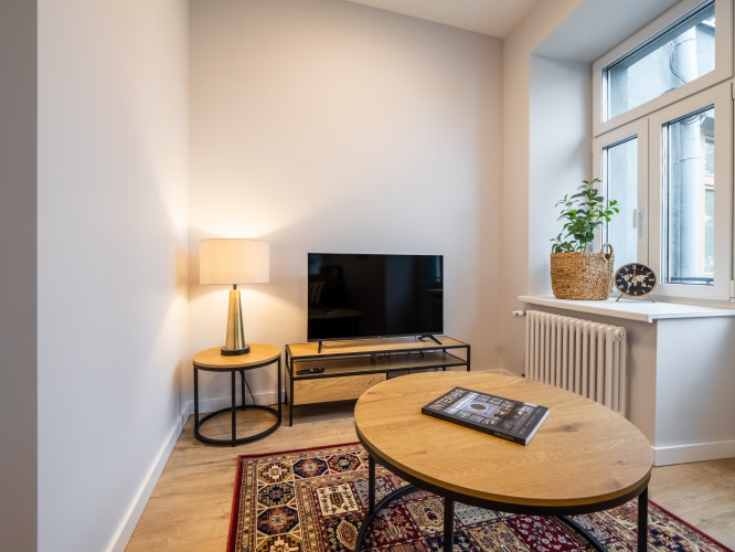 Loft tipa Dzīvoklis soļu atālumā no Klusā centra.  Tas atrodās restaurētā vēsturiskā Rīga - foto 5