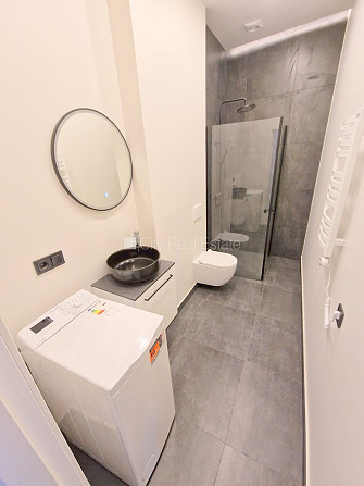 Projekts - Kuģu 26, jaunceltne, apsargāta autostāvvieta, luksuss apartamenti , terase, logi Rīga - foto 14