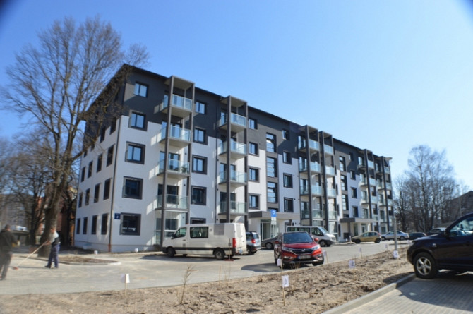 For rent new, modern studio apartment in a new house  + new furniture and home appliances + balcony  Рига - изображение 9