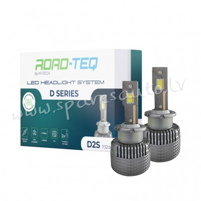LZND2S - D2S ROAD-TEQ D2S LED - Plug'Play - 2pcs/set - Spuldzite Led D Series - UNSORTED LED SET Rīga - foto 1