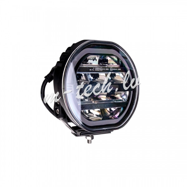 WLA125 - Driving light - Round 7" 100W 12-48V double-color position light. R10/R149/R148 Рига - изображение 1