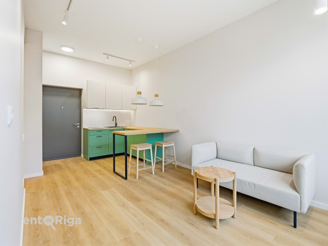 Elegants un kvalitatīvi izveidots dzīvoklis vienā no visstraujāk attīstošajām Rīgas centra Rīga - foto 16