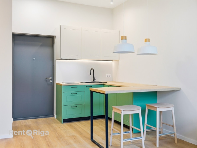 Elegants un kvalitatīvi izveidots dzīvoklis vienā no visstraujāk attīstošajām Rīgas centra Rīga - foto 17