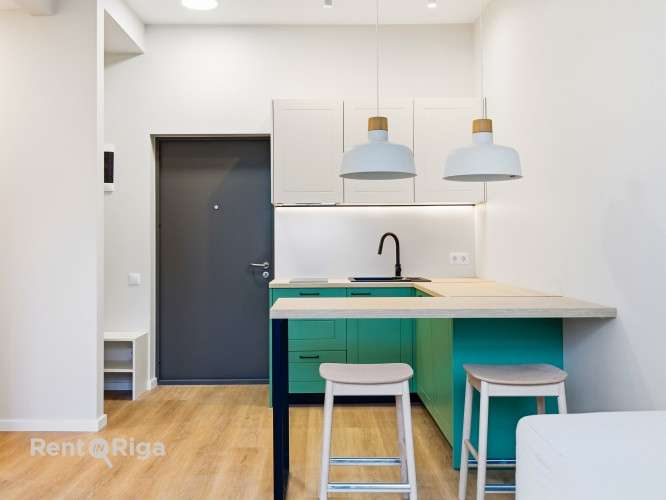 Elegants un kvalitatīvi izveidots dzīvoklis vienā no visstraujāk attīstošajām Rīgas centra Rīga - foto 13