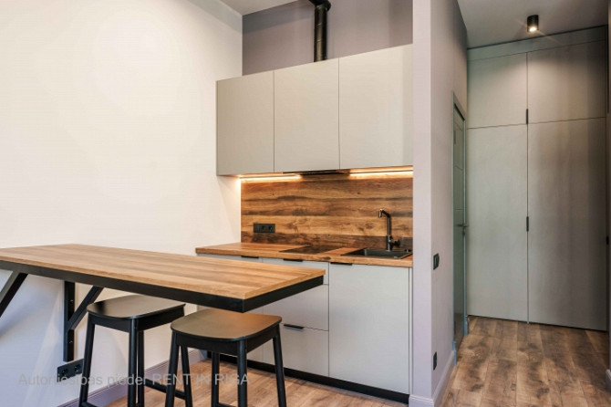 Студия с дизайном, продуманным до мелочей, и комфортом, который ощущается в Рига - изображение 12