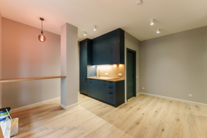 Cтудия с продуманным до мелочей дизайном в динамично развивающемся центре Риги Рига - изображение 12