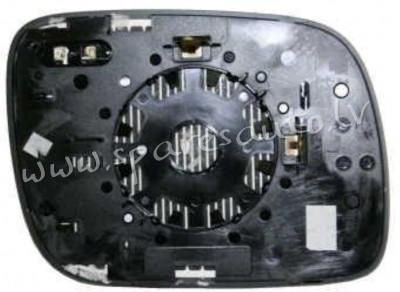 SVWM1051CLE - 'OEM: 7L6857521A' EDA PREMIUM, heated, chromed glass, ASPHERICAL - Spoguļa Stikls Ar P Rīga - foto 1