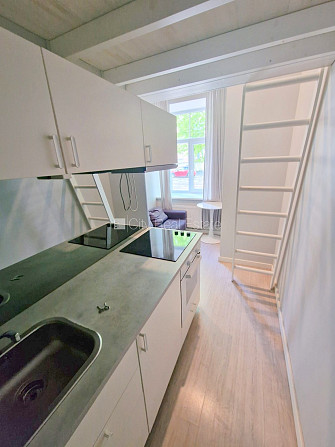 Fasādes māja, renovēta māja, slēgts pagalms, ieeja no ielas, ir lifts, kāpņu telpa pēc Rīga - foto 7
