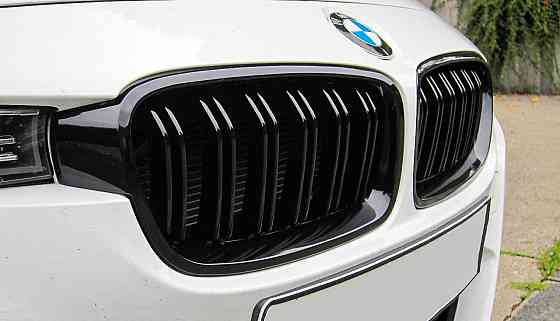 Melnas M-Performance Stilā Dekoratīvas Duālas Radiatora Restes Bmw Automašīnām Rīga