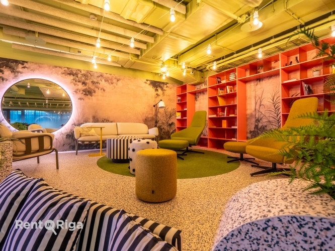 Iznomā Co-working space biroju Galerija Rīga!  Bez sākotnējiem ieguldījumiem  pilnībā Rīga - foto 7