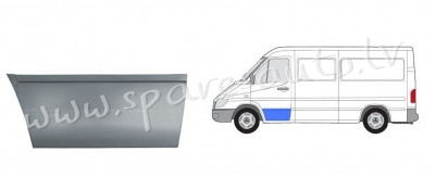 PBZ88013AL - 'OEM: 3546121' small, front door, repair part L - Durvju Dzelzis - VW LT (1996-2006) Рига - изображение 1
