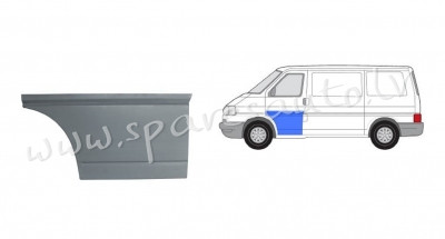 PVW88010AL -  higher model, front door, side L - Durvju Dzelzis - VW TRANSPORTER T4 (1990-2003) Rīga - foto 1