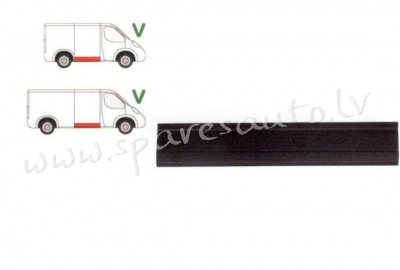 9566400Y - OEM: 9558153 R - Durvju Dzelzis - VW TRANSPORTER T4 (1990-2003) Рига - изображение 1