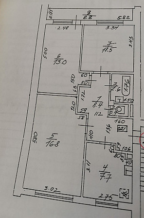 3х-Комнатная Квартира на Продажу Rīga - foto 8