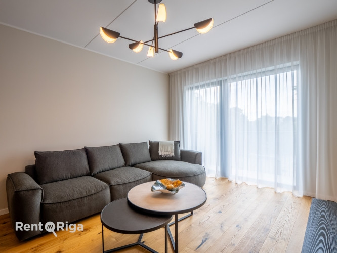 Jauns 3-istabu dzīvoklis projektā Nameja Rezidence  Tiek izīrēts moderni un gaumīgi Rīga - foto 6