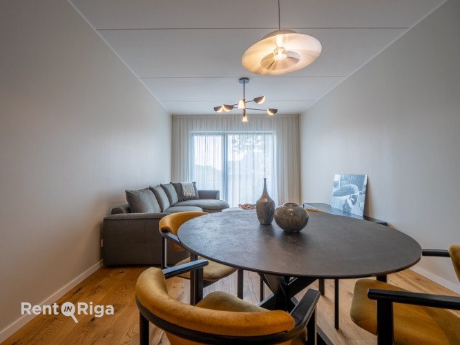 Jauns 3-istabu dzīvoklis projektā Nameja Rezidence  Tiek izīrēts moderni un gaumīgi Rīga - foto 5