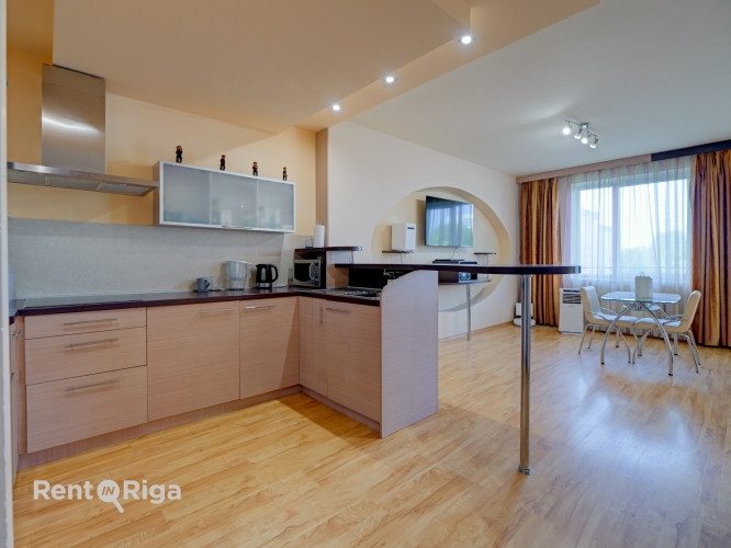 Pārdod modernu 1-istabas studijas tipa dzīvokli ar terasi Pļavniekos!  Meklē ērtu, pilnībā Rīga - foto 14