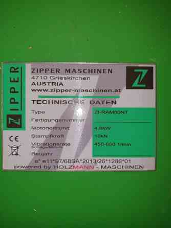 Vibroblietes Zipper ZI Ram 80 C Rīga