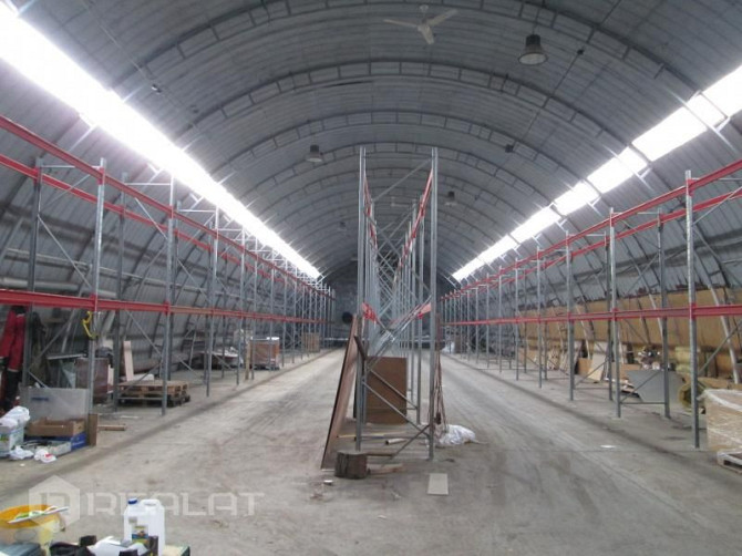 Nomai tiek piedāvāts angārs ar griestu augstumu 7.25m. Angāru ir iespējams apkurināt- Rīga - foto 19