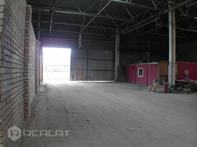 Nomai tiek piedāvāts angārs ar griestu augstumu 7.25m. Angāru ir iespējams apkurināt- Rīga - foto 11