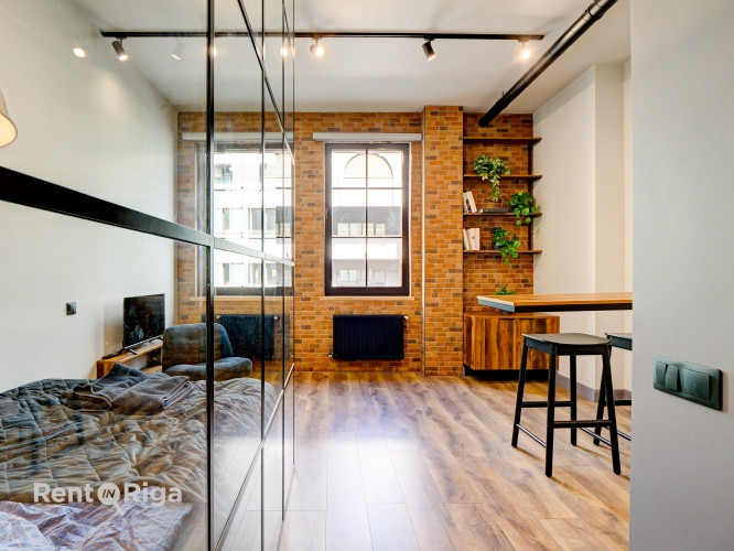 Investīciju iespēja Rīgas centrā  pilnībā aprīkots studio tipa dzīvoklis ar aktīvām Rīga - foto 9