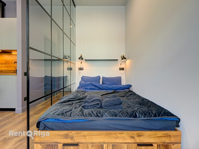 Investīciju iespēja Rīgas centrā  pilnībā aprīkots studio tipa dzīvoklis ar aktīvām Rīga - foto 6