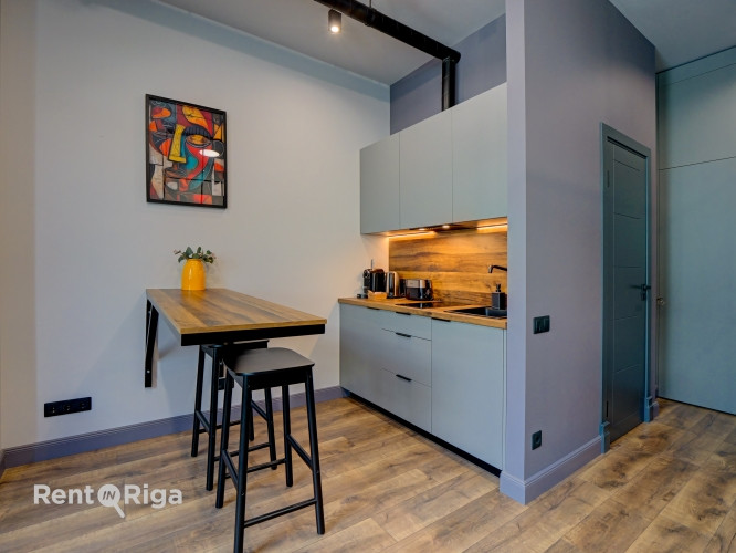 Investīciju iespēja Rīgas centrā  pilnībā aprīkots studio tipa dzīvoklis ar aktīvām Rīga - foto 2