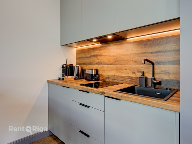 Investīciju iespēja Rīgas centrā  pilnībā aprīkots studio tipa dzīvoklis ar aktīvām Rīga - foto 3