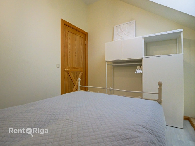 Сдаётся двухкомнатная мансардная квартира на берегу моря в историческом здании Юрмала - изображение 13