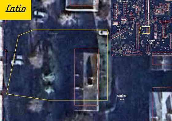 Pārdod zemi ar uz tā esošu daudzdzīvokļu namu.
Īpašums sastāv no 2 zemes gabaliem 447 un 770m2 platī Рига