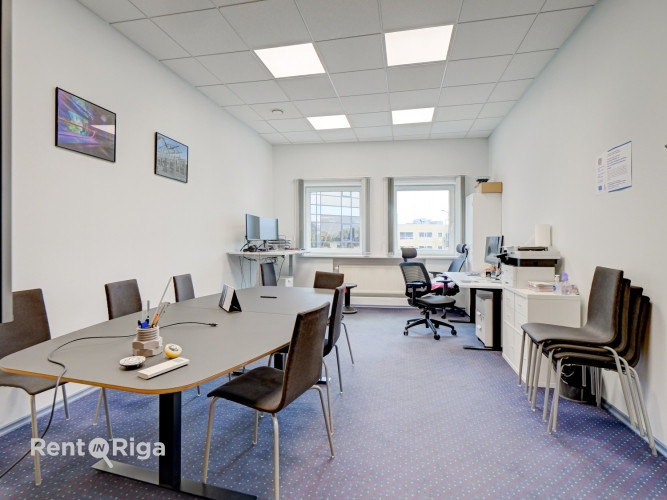 Biroja telpas Pļavniekos, jaunā biroju noliktavu  kompleksā, 2. stāvā.   Fiksēta nomas maksa. Rīga - foto 10