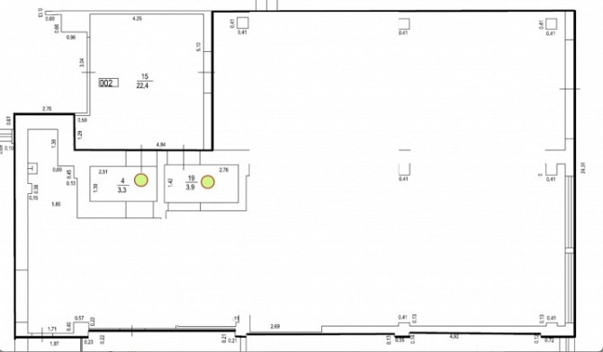 Izīrē noliktavas/tirdzniecības telpas Brasas tilta rajonā.  Piedāvājumā telpas 1. stāvā ar Rīga - foto 14