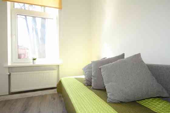 Furnished one room apartment on Aleksandra Caka street 126A, opposite the Center sports quarter.   A Rīga