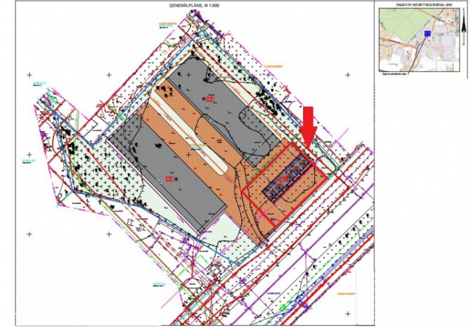 Iespēja realizēt automazgātuves projektu  nomai pieejams lieliski izvietots zemesgabals Ulbrokas iel Рига - изображение 2