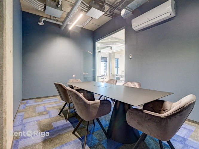 Modern office with an open-plan layout on the 10th floor of the Place Eleven office building.  6 par Рига - изображение 18