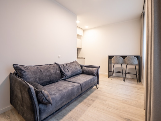 Jauns un mēbelēts Studio dzīvoklis Rīgas Centrā.  Tas atrodās restaurētā vēsturiskā Rīga - foto 1