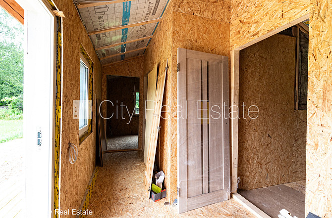 Privātmāja, koka māja, energo efektīva māja, vieta vairākām automašīnām, terase 40 m2, Rīga - foto 8