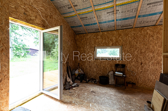 Privātmāja, koka māja, energo efektīva māja, vieta vairākām automašīnām, terase 40 m2, Rīga - foto 5