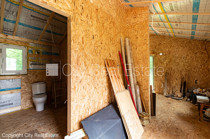 Privātmāja, koka māja, energo efektīva māja, vieta vairākām automašīnām, terase 40 m2, Rīga - foto 17