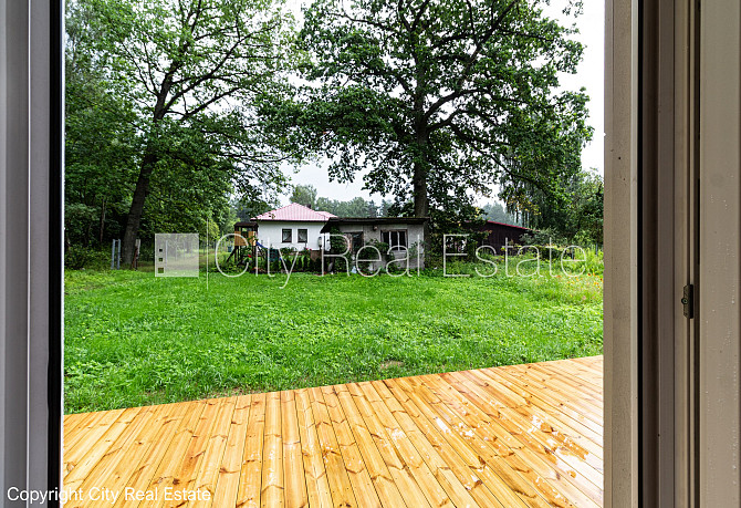 Privātmāja, koka māja, energo efektīva māja, vieta vairākām automašīnām, terase 40 m2, Rīga - foto 4