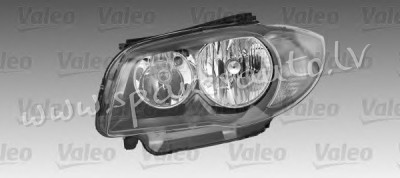 ZBM111047L - 'OEM: 63117193387' Valeo, (07-09), with motor for headlamp levelling, titanium, ECE L - Рига - изображение 1
