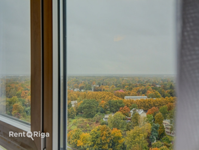 Светлая и красивая квартира в проекте Panorama Plaza. Квартира имеет практичную Рига - изображение 14