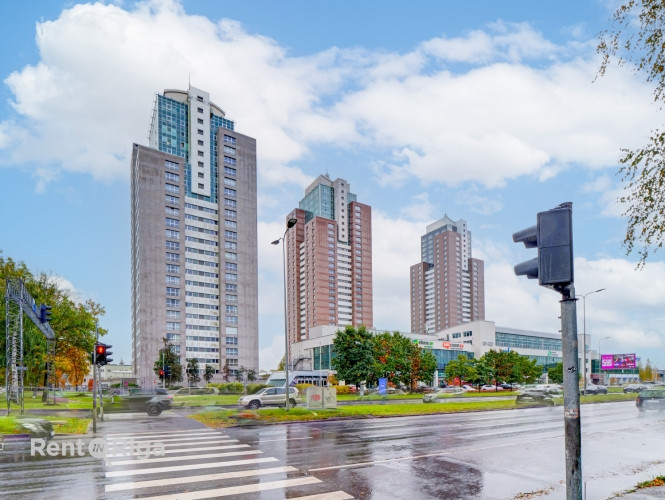 Светлая и красивая квартира в проекте Panorama Plaza. Квартира имеет практичную Рига - изображение 10