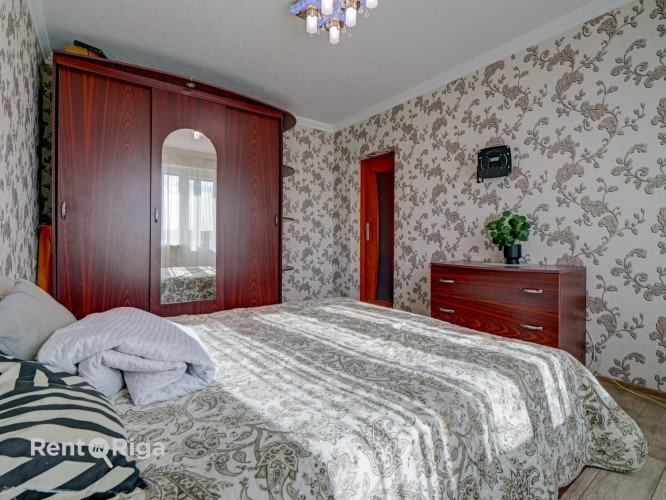 Продаётся светлая и уютная 2-комнатная квартира у парка Эбельмуйжа!   Квартира Рига - изображение 16