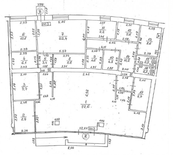 Nomai tiek piedāvātas tirdzniecības telpas Juglā ar kopējo platību 160 m2. Atvērta tipa plānojums. T Рига - изображение 8