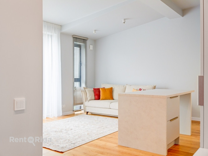 Эксклюзивная квартира в новом проекте с балконом, гардеробной и личным Рига - изображение 7